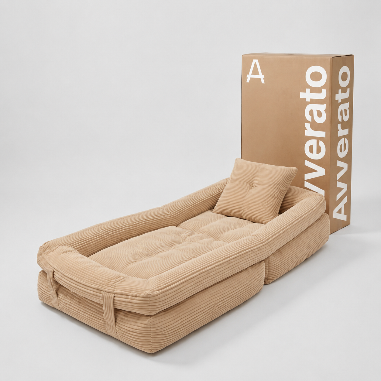 CloudComfort Foldable Convertible Sofa