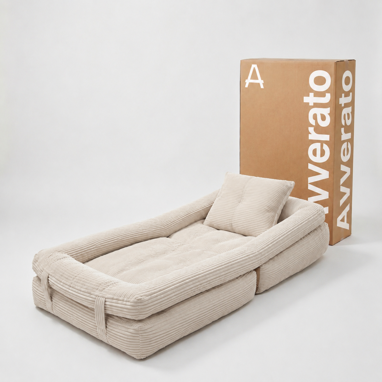 CloudComfort Foldable Convertible Sofa