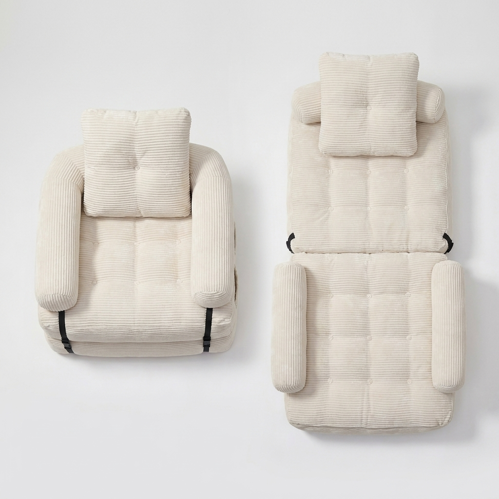 CloudComfort Foldable Convertible Sofa