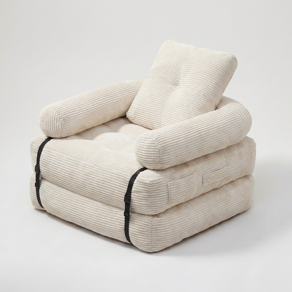 CloudComfort Foldable Convertible Sofa