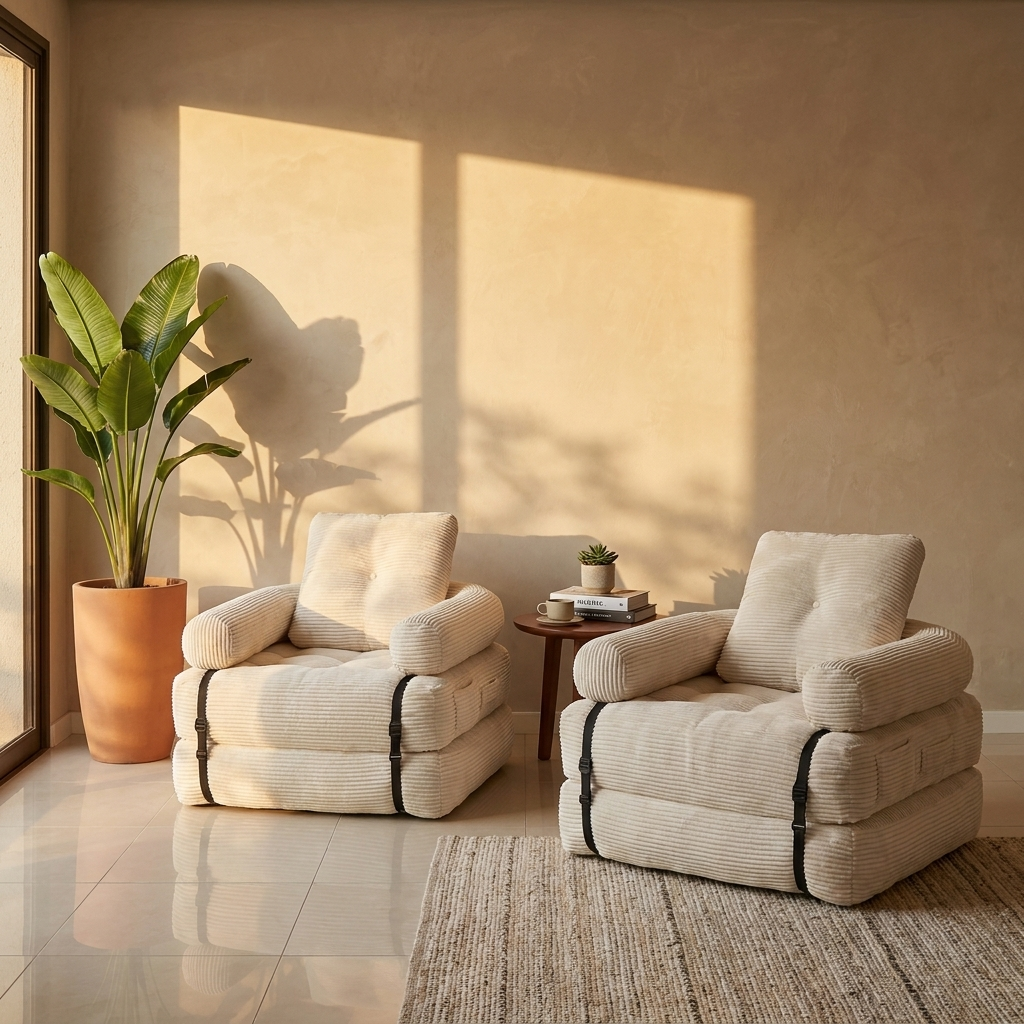 CloudComfort Foldable Convertible Sofa